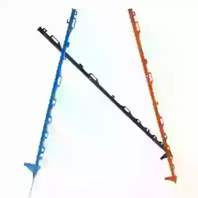 White Polyposts 3 feet
